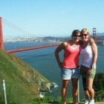 At the Golden Gate Bridge in San Francisco!