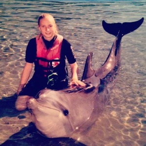 Anne mit Delfinen
