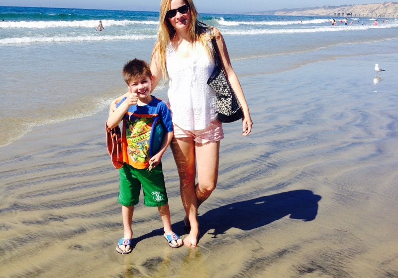 Sophie betreut als Ergotherapeutin in San Diego einen Jungen mit ADHS
