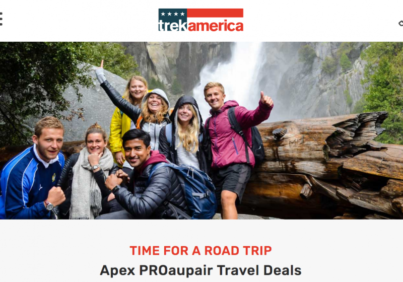 Travel USA with apex and Trek Amerika and Save