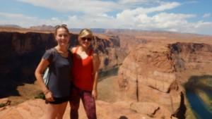 Steffi am Grand Canyon