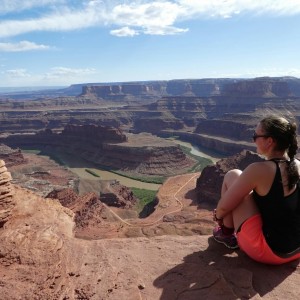 Andrea am Grand Canyon