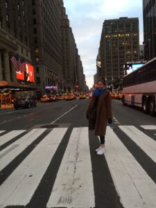 Franziska in New York